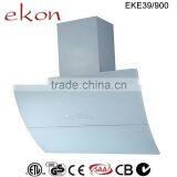 CE GS Approved Super White Glass 90cm Wall-mounted Kitchen Hood thumbnail-2