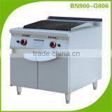 Luxury Stainless Steel Gas Lava Rock Grill /Commercial Restaurant Kitchen Equipment thumbnail-1