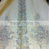 Yellow Beaded Heavy Stone Work Lehenga Party-Wear Sarees Fabrics (KFT-010)