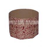Natural Fibres Jute Print Handmade Storage Box, Large thumbnail-1
