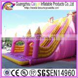 Pink Inflatable Dry Slide With Arch Hot Sales thumbnail-5