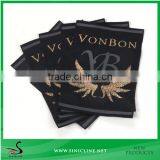 Sinicline Custom Clothing Label With Woven Gold Logo Quality Choice