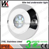 RGB Wholesale Outdoor 60w Led Lights Underwater Fountain Swimming Pool Light Wireless Quality Choice