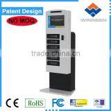 New Generation Free Standing With 19 Inch Touch Screen Coin Operated Locker Cell Phone Charging Station APC-06B thumbnail-3