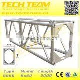 Concert Stage Roof Aluminum Bolt Truss Pipe Truss Design ,Main Tube Thickness 4mm