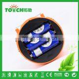 Orange Color Solar Lantern New Design Rechargeable Camping Light High Power Tent Lamp Ball Bulb Torch thumbnail-5