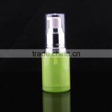Special Painted Green Cosmetic Glass Bottle With Silver Pump thumbnail-1