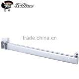 Metal Chrome Crossbar Fix Display Hook 15*30 Square Tube Straight Arm Display Hook With 9 Balls thumbnail-5