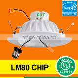 OKT 6 In. White Recessed LED Baffle Downlight Retrofit Trim Module With 277V Input thumbnail-3