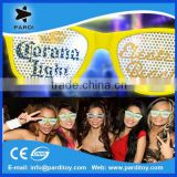Party event pinhole sunglasses logo sticker shades pin hole glasses