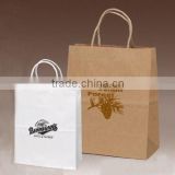 kraft paper bag, shopping paper bag, paper bag