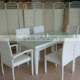 2015 Foshan Factory Hot Sell Rattan Dining Set