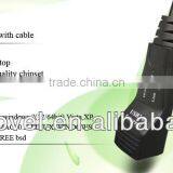 Blak High Speed 480Mbps USB2.0 Lan Card With Cable,with Led Light thumbnail-2