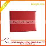 Red Leatherette Graduation Certificate Holder Four Satin Corners-Tent Style thumbnail-1