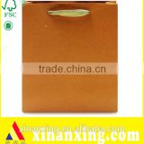 120g Orange Color Paper Bag with Handle
