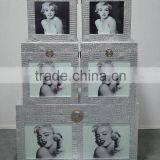 Retro Simple Wooden Suitcase thumbnail-1