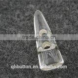 FASHION TRANSPARENT HORN BUTTON