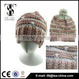 Pom Pom Style Beanie Hats Wholesale,custom Knit Acrylic Beanie thumbnail-1