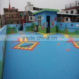 Anti Slip Playground Sports Courts Usage Outdoor Gym Rubber Flooring thumbnail-1