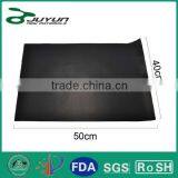 Non-stick PTFE/Teflon Oven Liner/Black BBQ Grill Mat BBQ Cover Food Grade Teflon Sheets Supplier's Choice