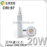 2015 Mordern Designed Dimmable Black or White Aluinium Shell High Lumen 1400lm 20watt Track Light Led With CE&ROHS