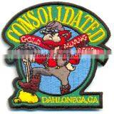 Hot Sale Sew-on Backing Wholesale Embroidered Patches for Garment