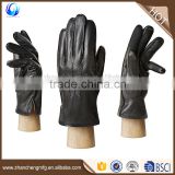 High quality cheap mens winter warm thinsulate lined deerskin leather gloves