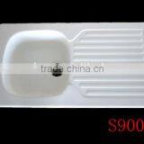 2016 Modern Style Solid Surface Kitchen Sink,aritifical Stone Single Bowl Kitchen Sink,wash Basin thumbnail-1