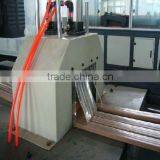 PVC wpc plastic machine/decoration plate machine/pe wpc wood plastic wall-cladding panel machine