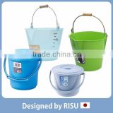 Easy to use gardening plastic bucket with handle for home & commercial use with various sizes