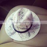 2016 Wholesale Latest Design Colombian Straw Hat Factory Original Fashion Ladies Promotional Straw Hat thumbnail-4