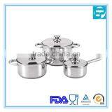Popular 14Pcs Stainless Steel Wholesale Italy Cookware thumbnail-1