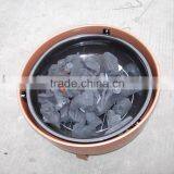 OEM Design OVAL Smoker Bbq Grills With Chimney thumbnail-3