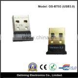 Straight Mini USB Bluetooth Dongle Usb 2.0/3.0/4.0/CSR4.0 (OS-BT03) thumbnail-2