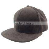 Unisex Custom Vintage Embroidered Corduroy Blank Baseball Snapback Cap Wholesale thumbnail-2