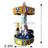 LSJQ-084 Attractive Kids Carousel for Sale Used Amusement Games Mini Fairground Ride Small Carousel for Sale thumbnail-5
