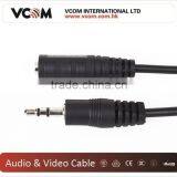 2015 Top Selling 3.5mm Male to Female Headphone Extension Cable