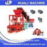 Lowest Cost Cement Block Machine QTJ4-26 Semi Auto Cement Brick Making Machine In India
