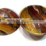 Red Jasper 3 Inch Agate Bowls : Wholesale Gemstone Bowls thumbnail-3