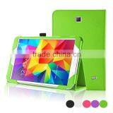 2014 New Style Slim Flip Stand Leather Cover Case For Samsung Galaxy Tab 4 8.0 T330