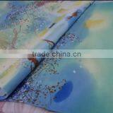 100%Rayon Wholesales Reactive Printing Rayon Fabric Plant Cashmere Fabric for Home Textile