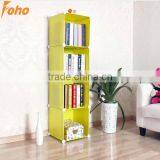 Green Color Diy Bookcases for Sale, Easy Assemble and Disassemble(FH-AL0017)