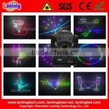 RGB 450mW full color animation moving head laser light