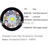 Stranded Loose Tube No-metallic Strength Member No-Armored Cable (GYFTY) thumbnail-1