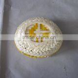 Round Bamboo Basket Made in Vietnam thumbnail-5