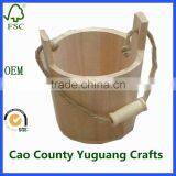 Wooden Buckets for Wholesale Cubos de Madera Para la Venta al Por Mayor thumbnail-4