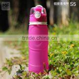 750ml Collapsible Silicone Water Bottle With Air Valve thumbnail-2