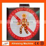 Aluminum Solar LED Traffic Sign of Prohibition Sign thumbnail-4