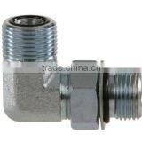 SAE O-Ring Face Seal ORFS Male x SAE O-Ring Boss ORB Male 90 Degree Elbow