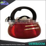 Eco-Friendly Feature and Stainless Steel Material Color Coating Whistling Kettle thumbnail-1